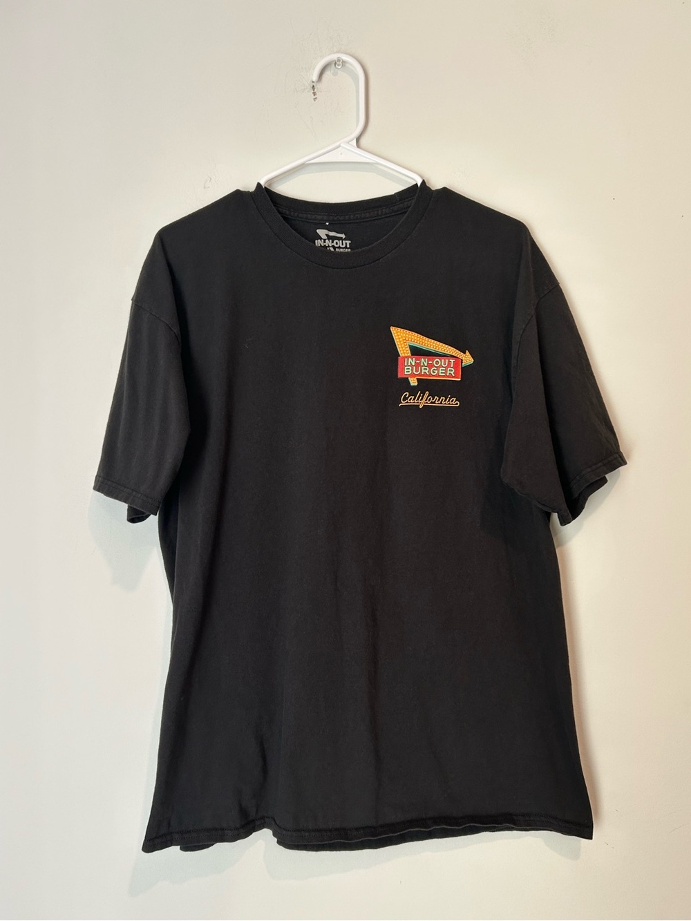 In-N-Out Burger California XL Black T-shirt